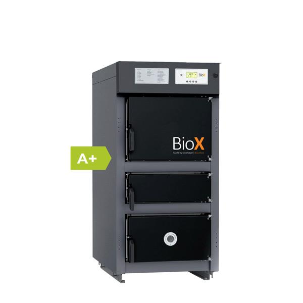 wood gasification boiler BioX 15, BioX 20